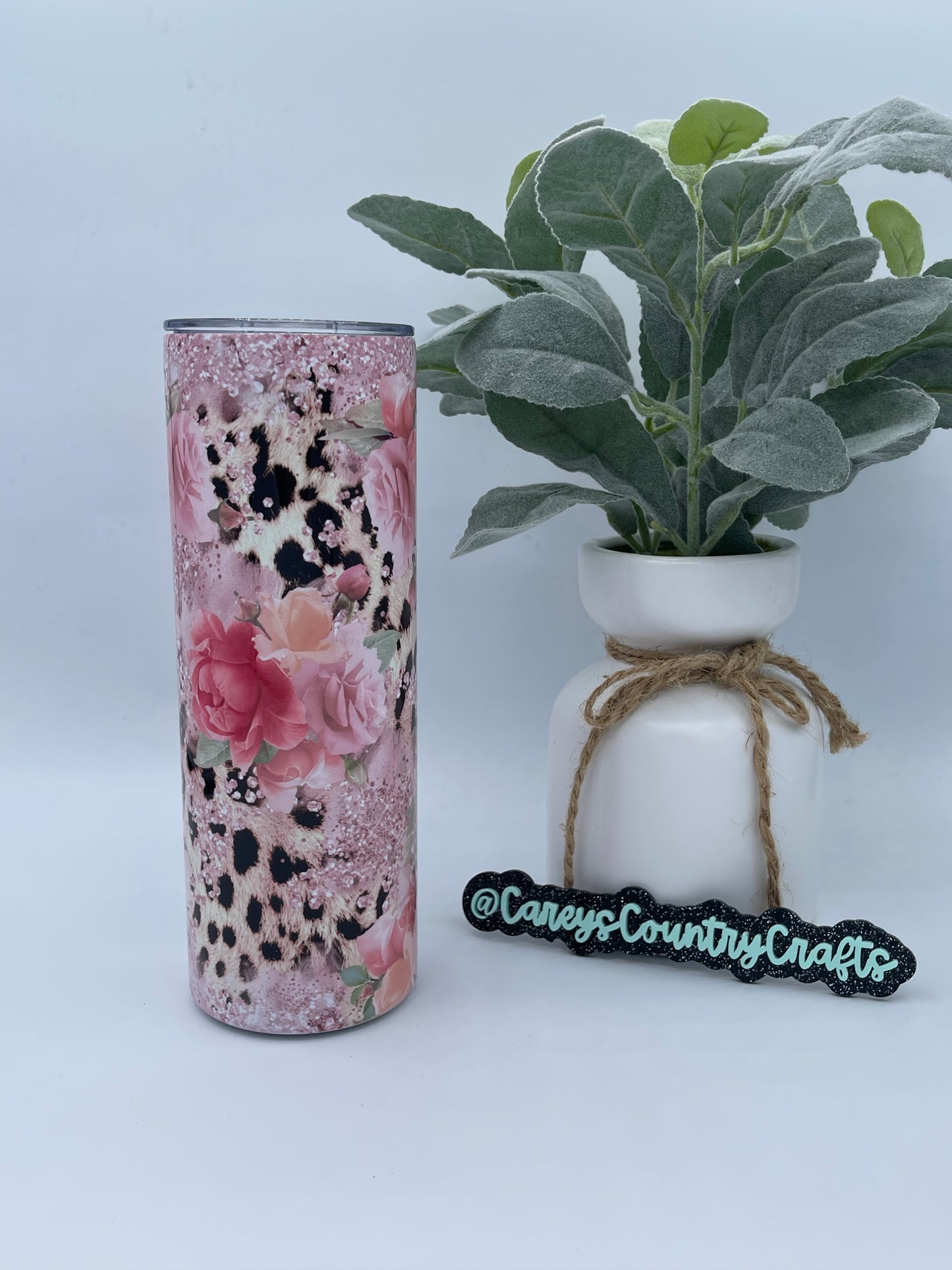 Rosey Cheetah Tumbler