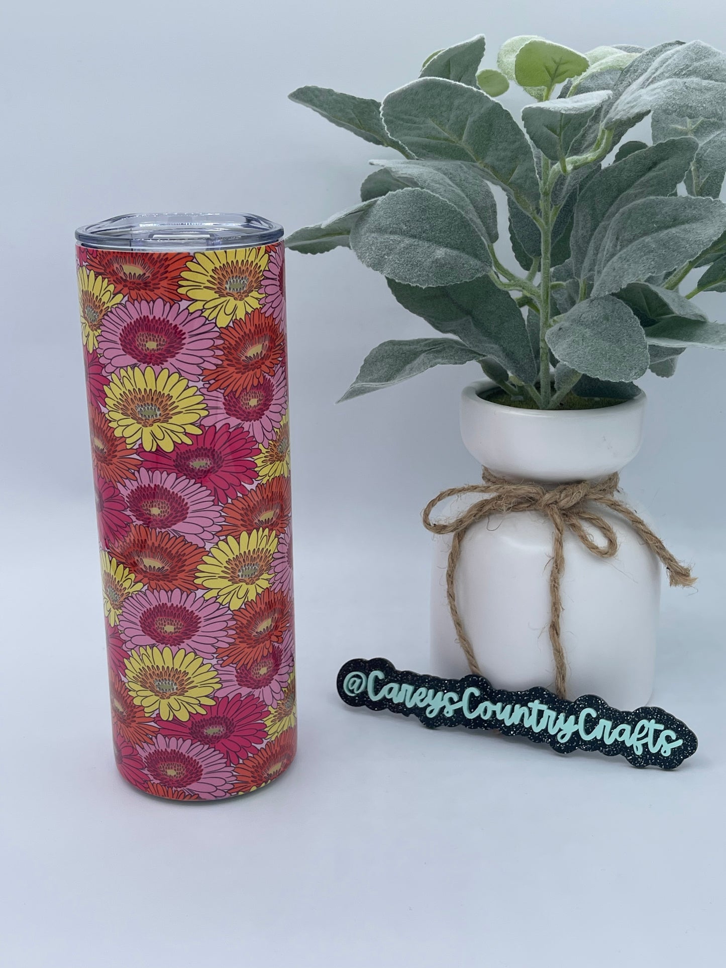 Miss Gerber Daisy Tumbler