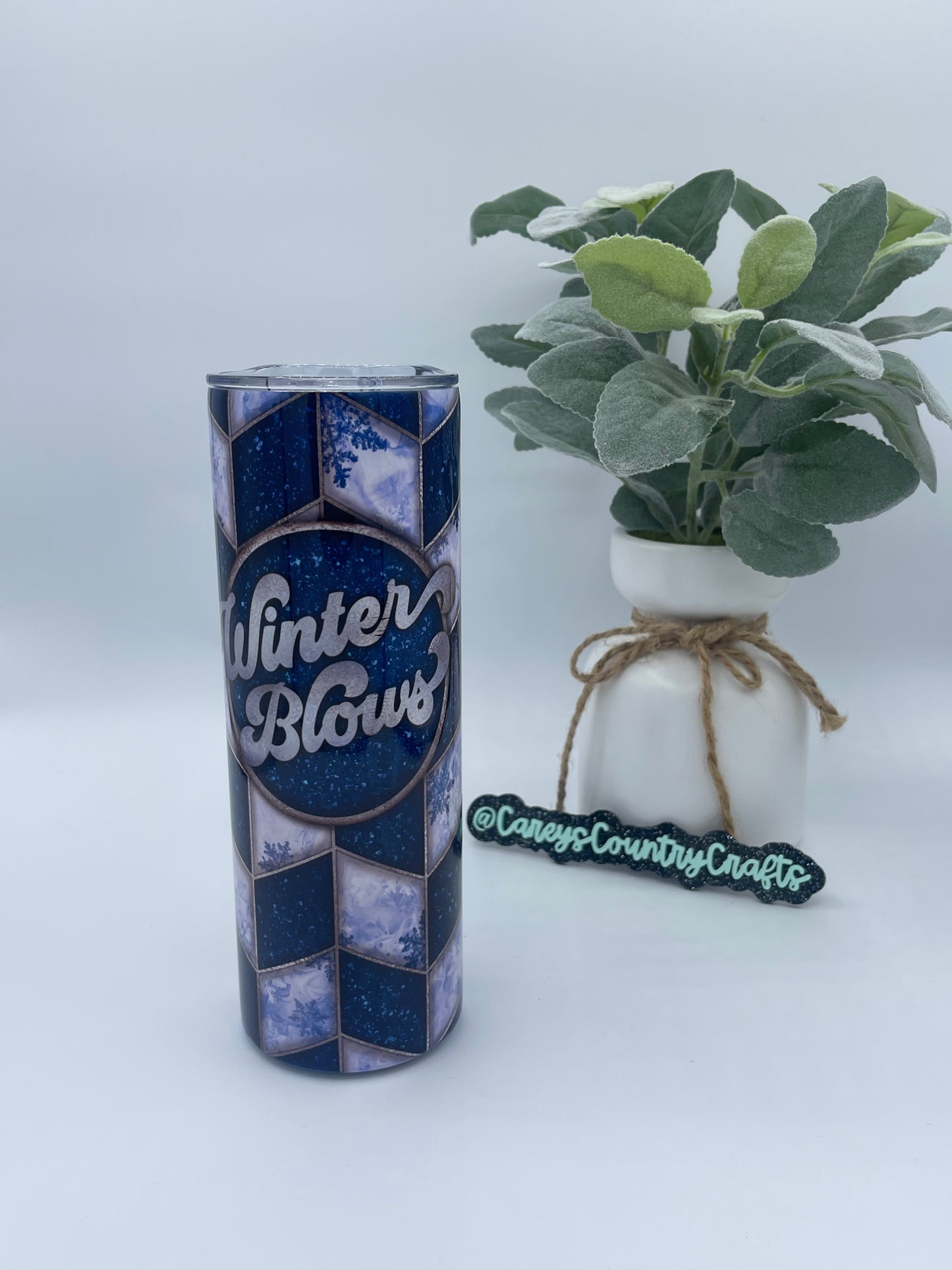 Winter Blows Tumbler