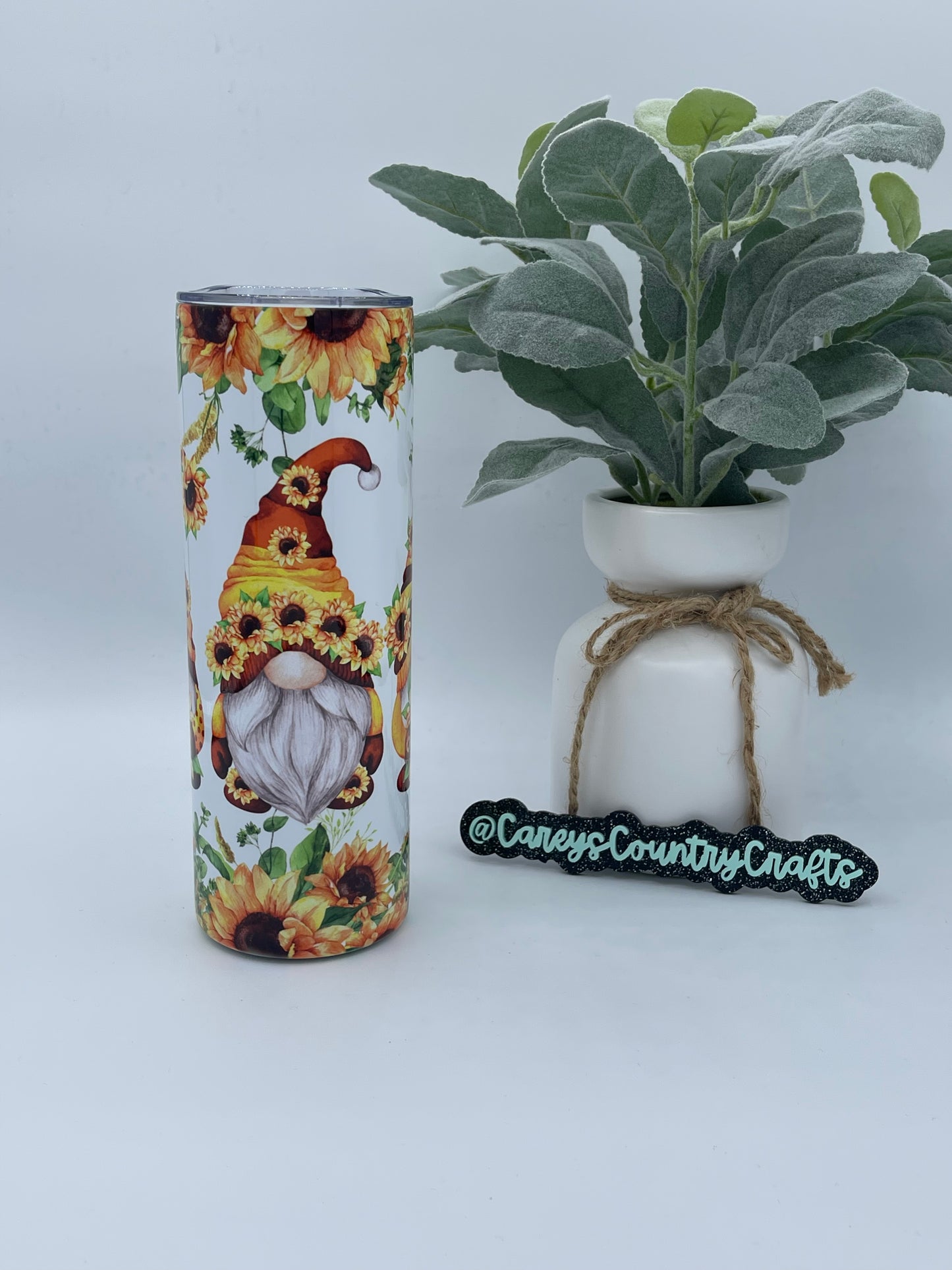 Sunflower Gnomes Tumbler