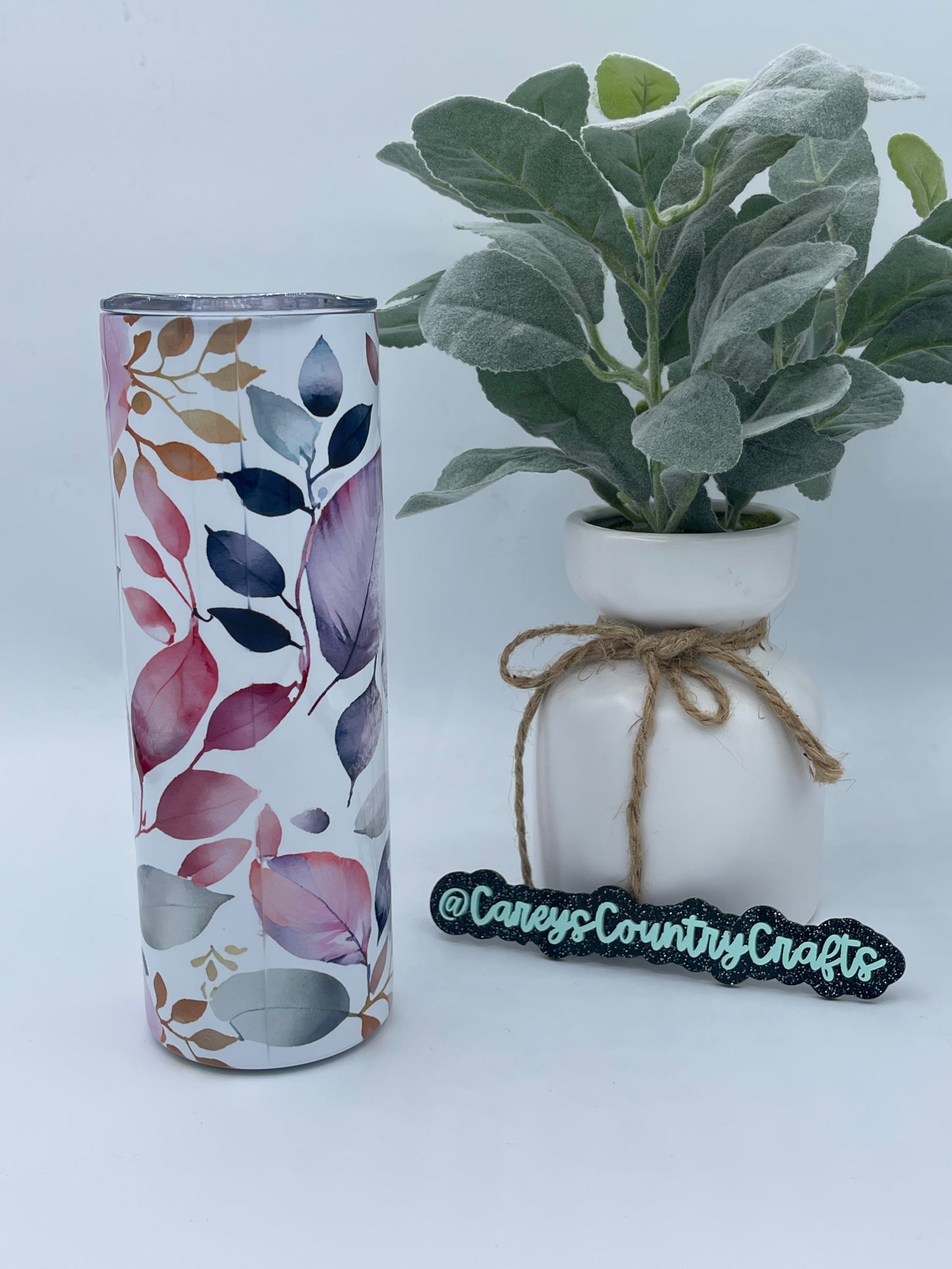 Floral Lens Tumbler