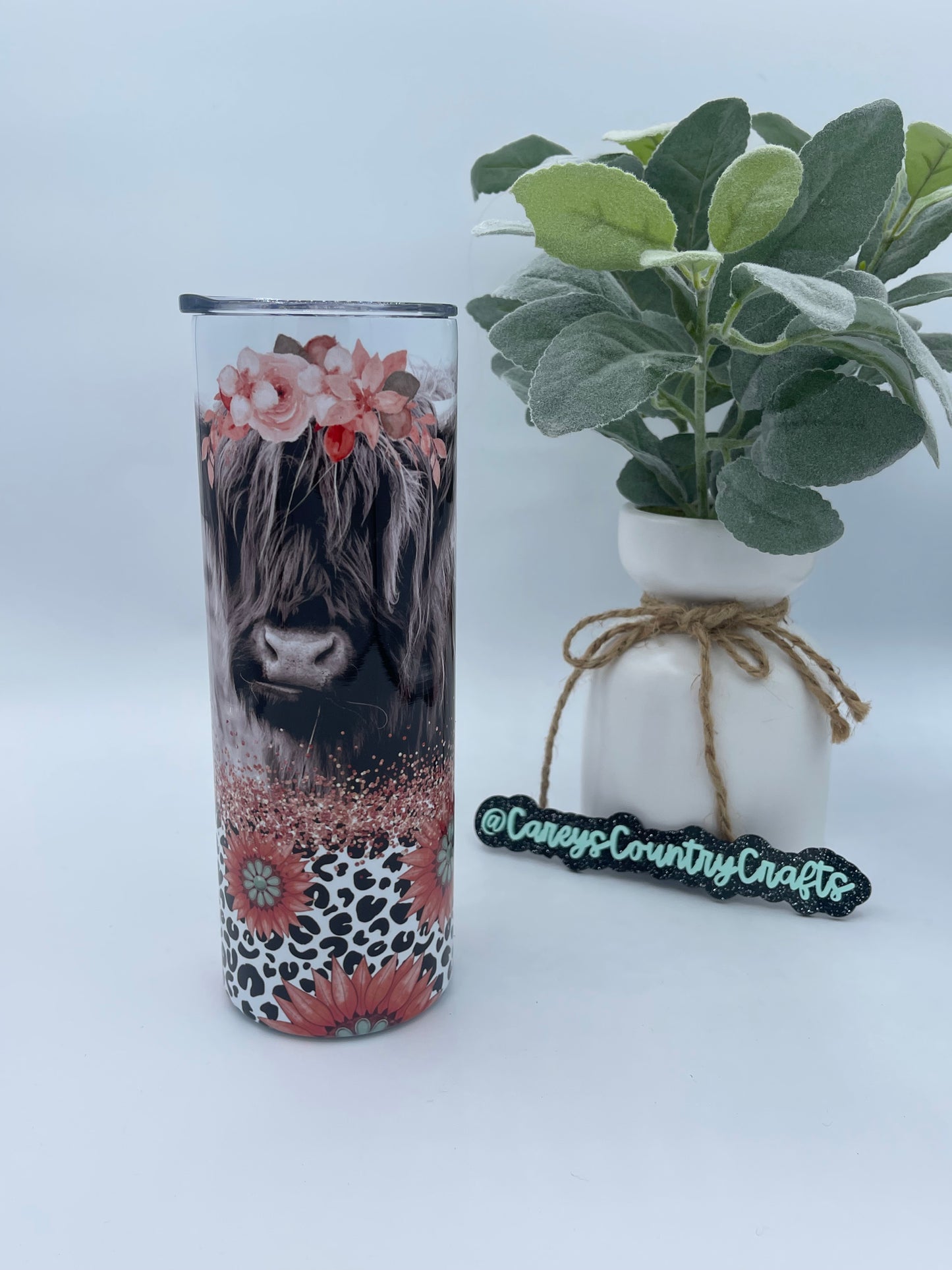 Highland Cow Tag 702 Tumbler