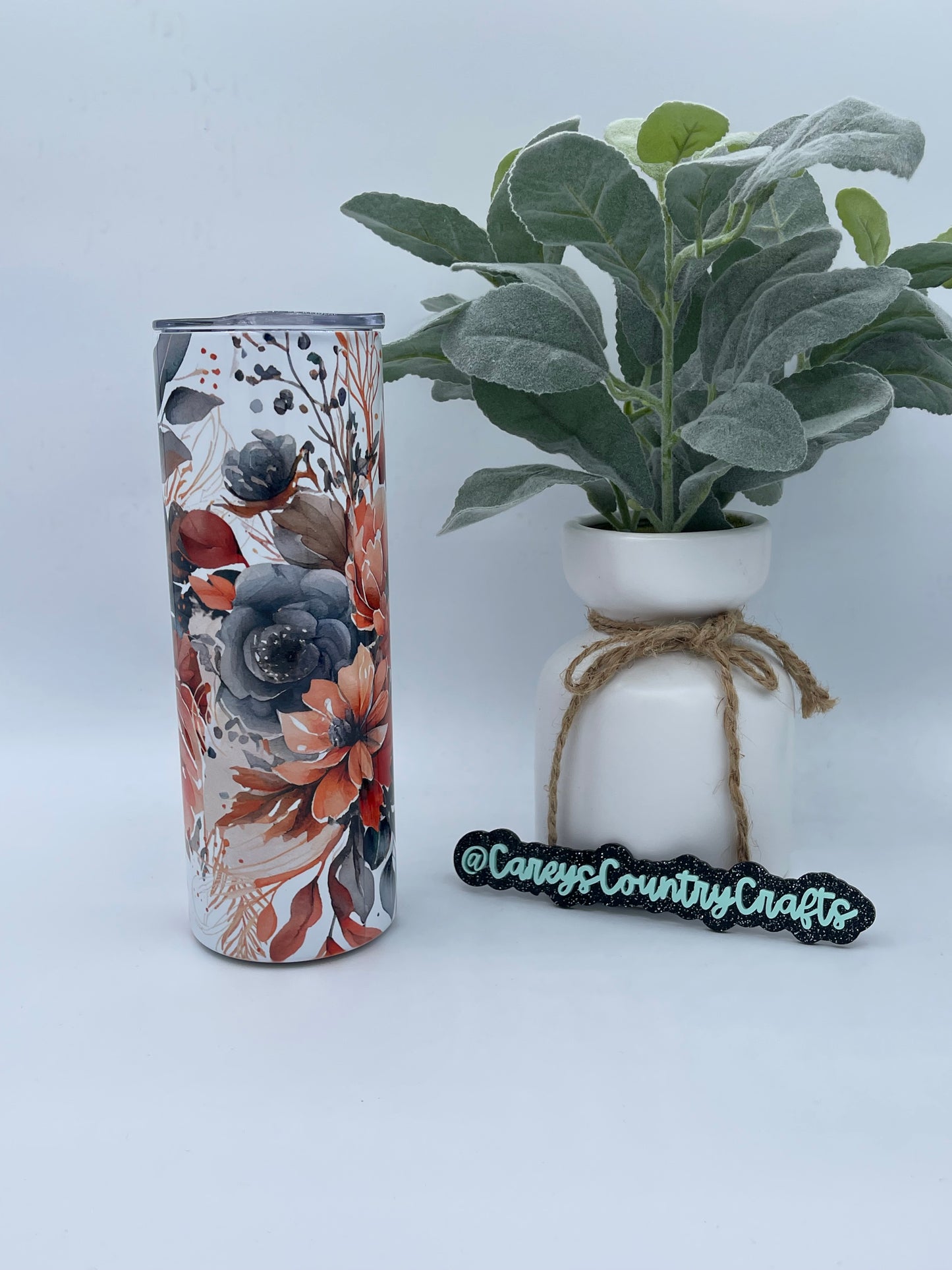 Sunset Blooms Tumbler