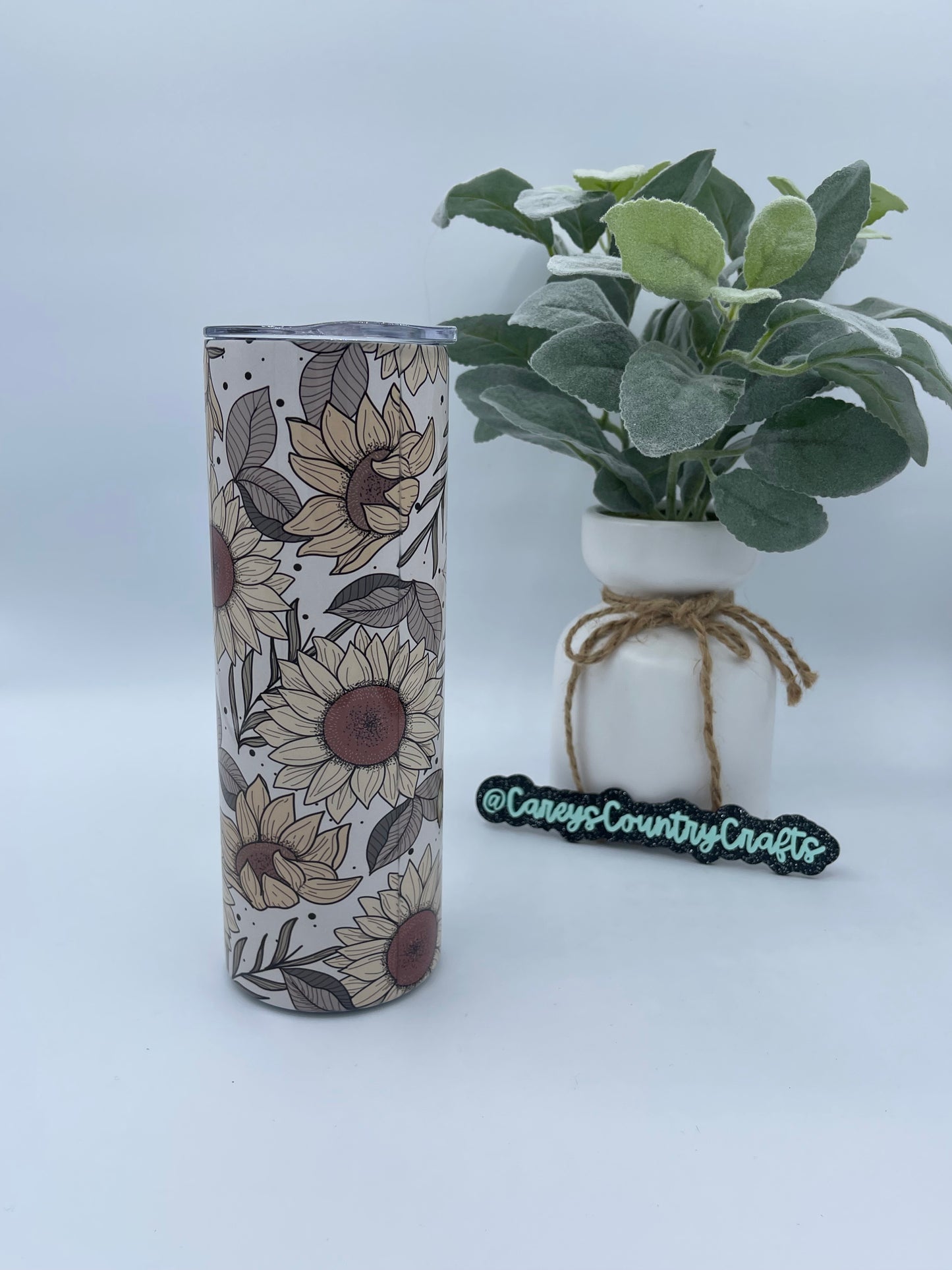 Soft Sunflowers Tumbler