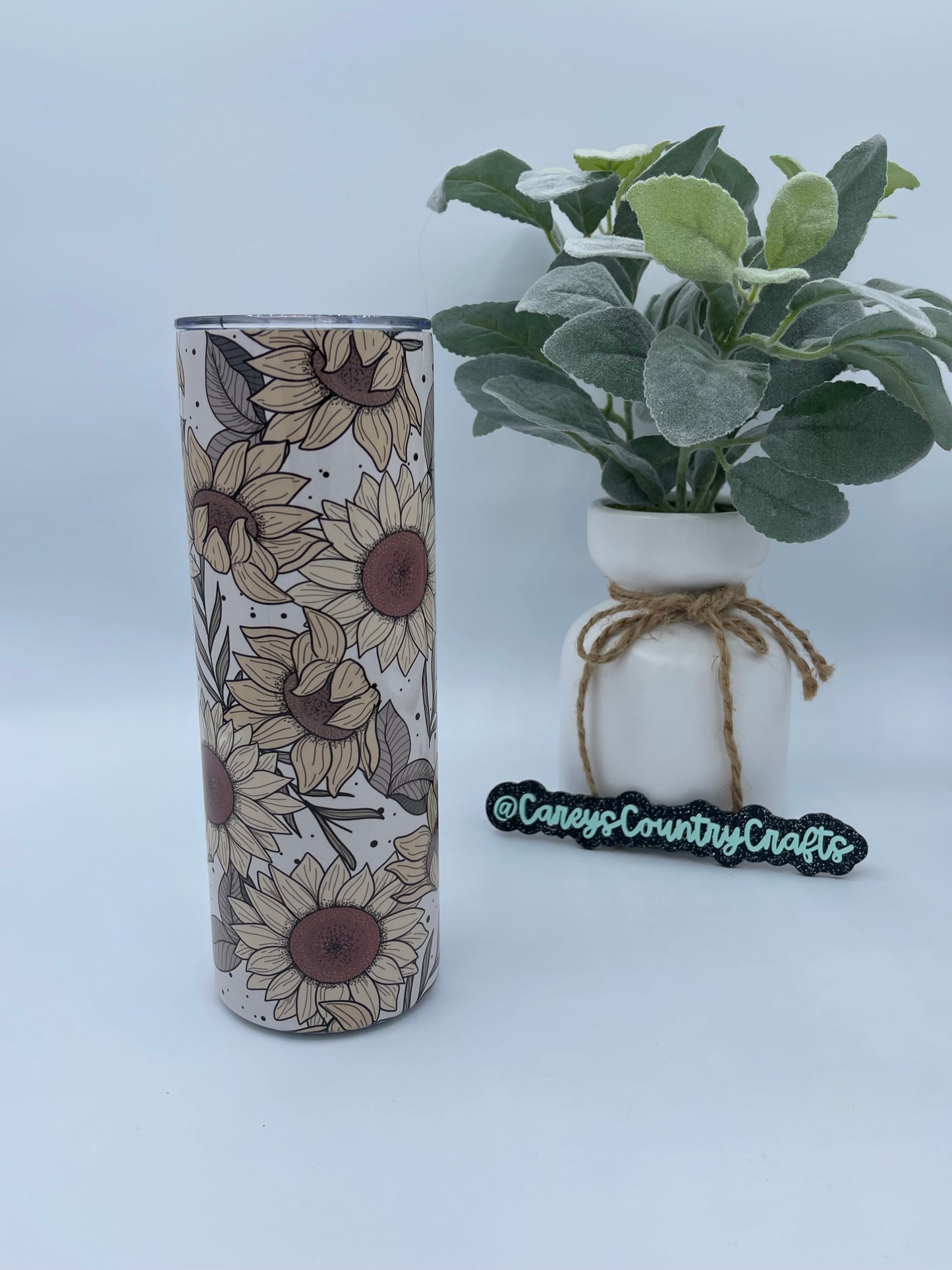 Soft Sunflowers Tumbler