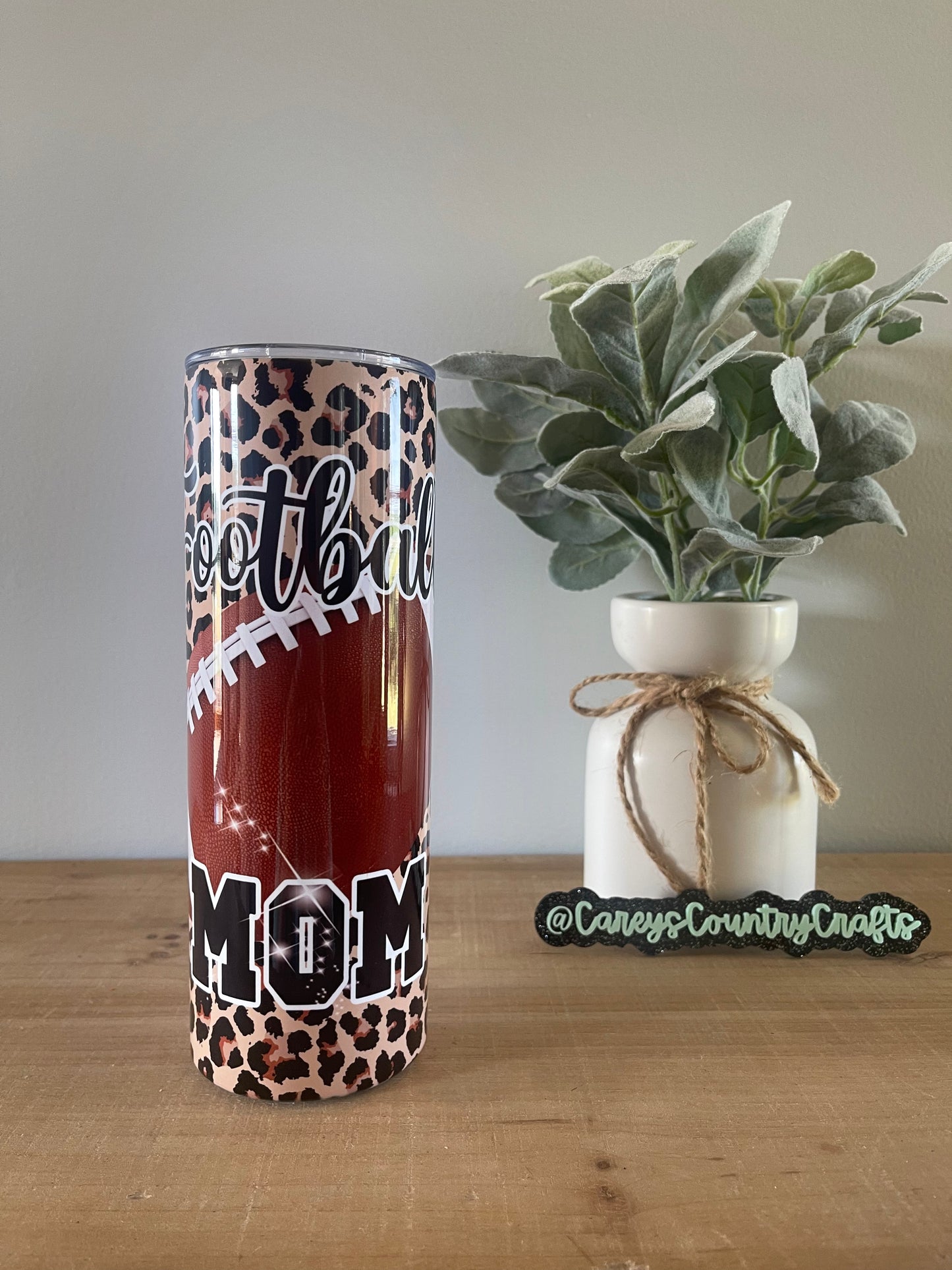 Football Mom Tumbler