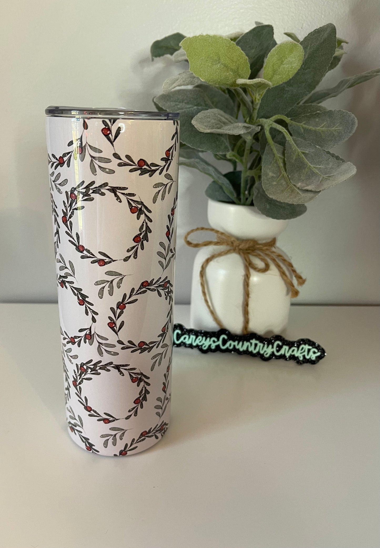 Winter Wreaths Tumbler