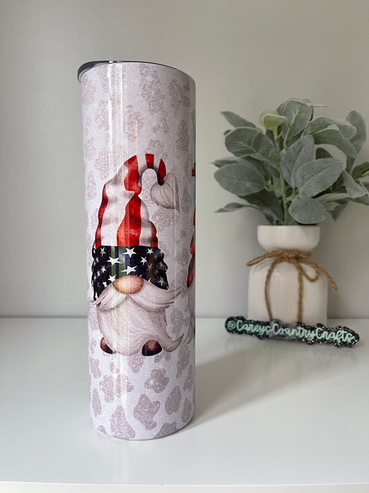 Patriotic Gnomes Tumbler