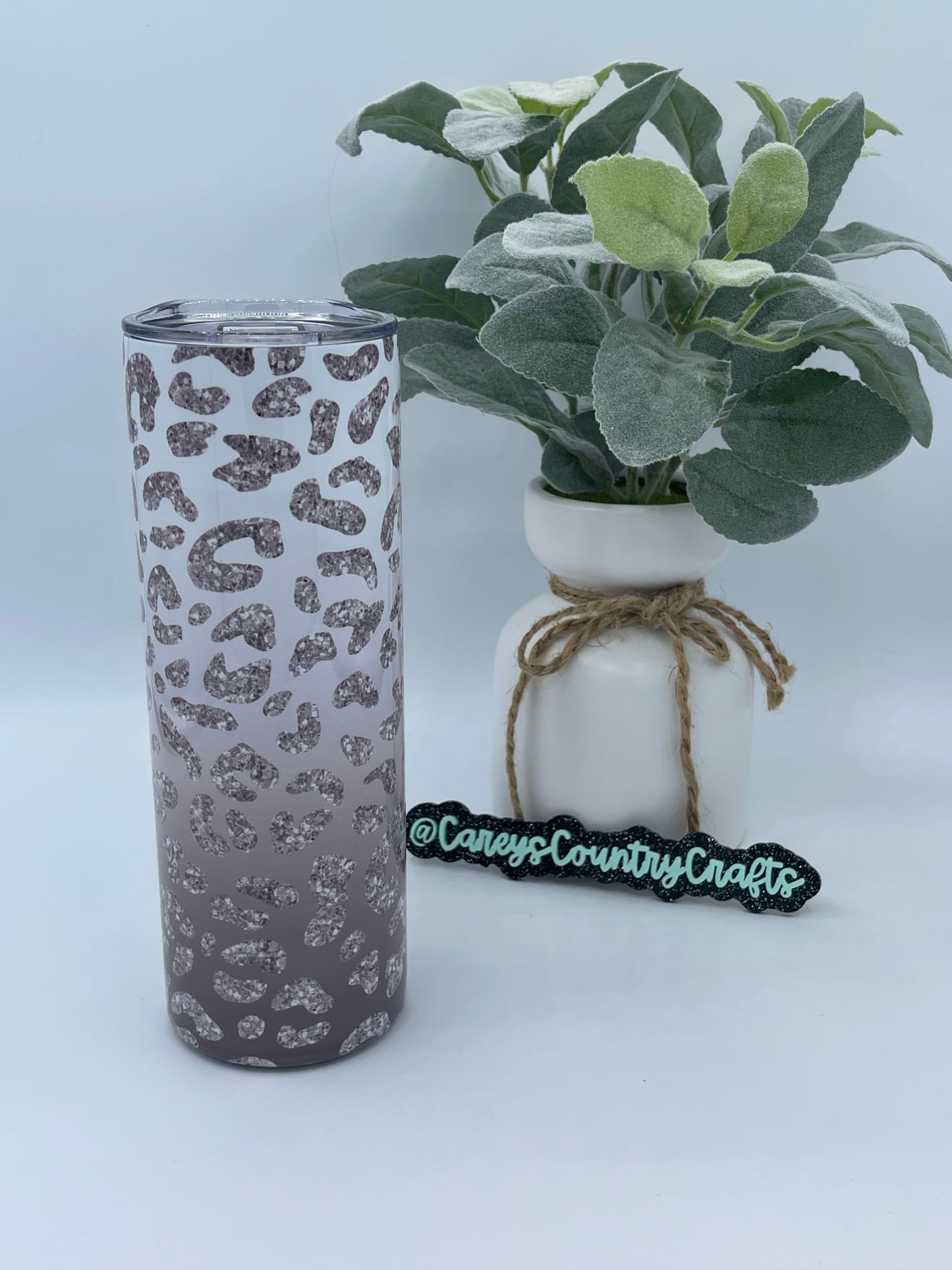 Shimmer Cheetah Tumbler