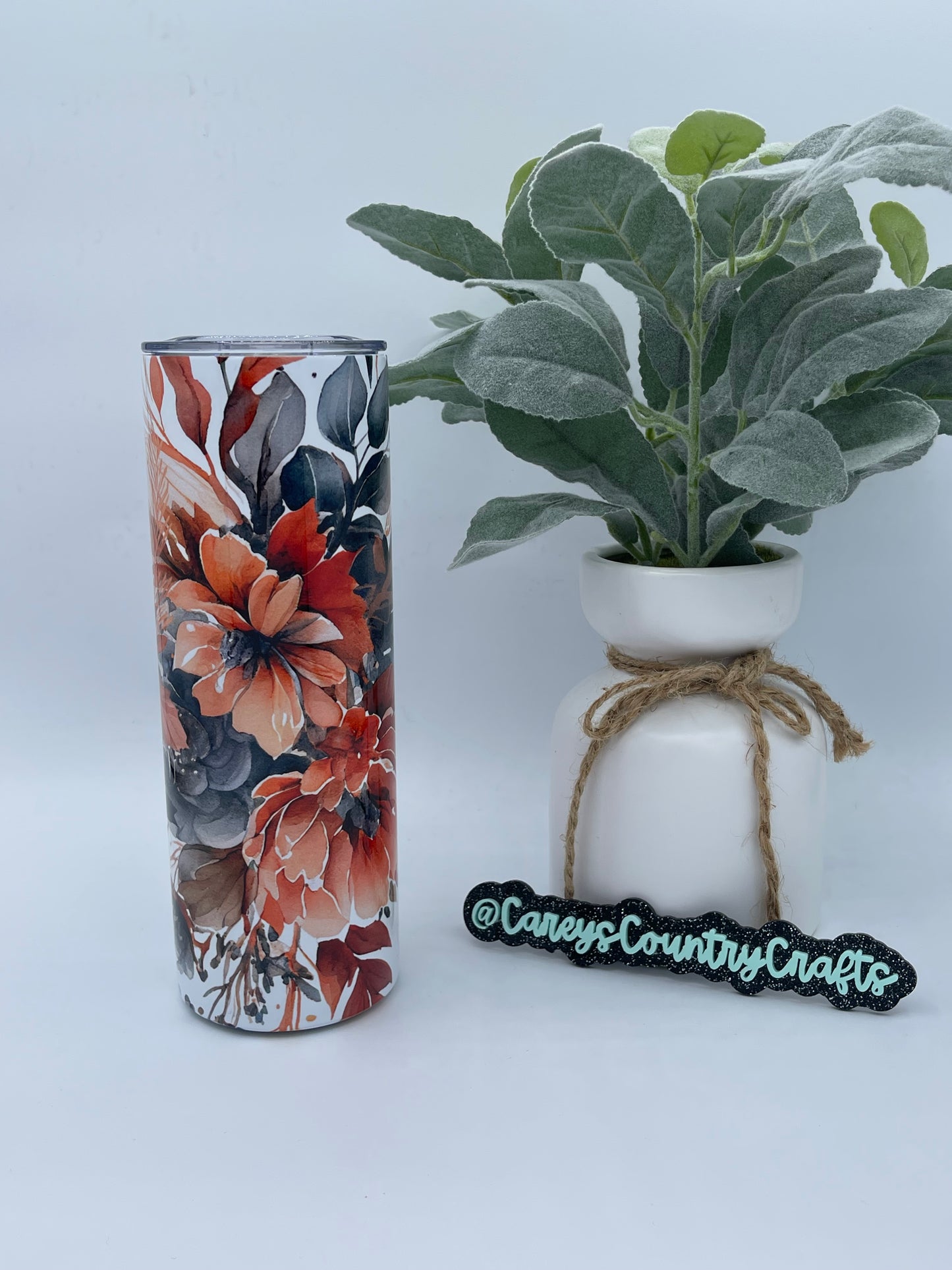 Sunset Blooms Tumbler