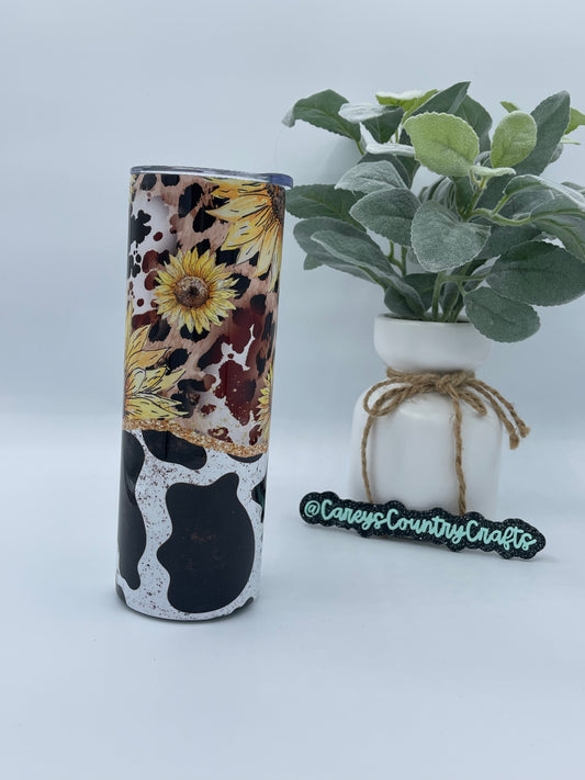 The Rustic Cow Tumbler