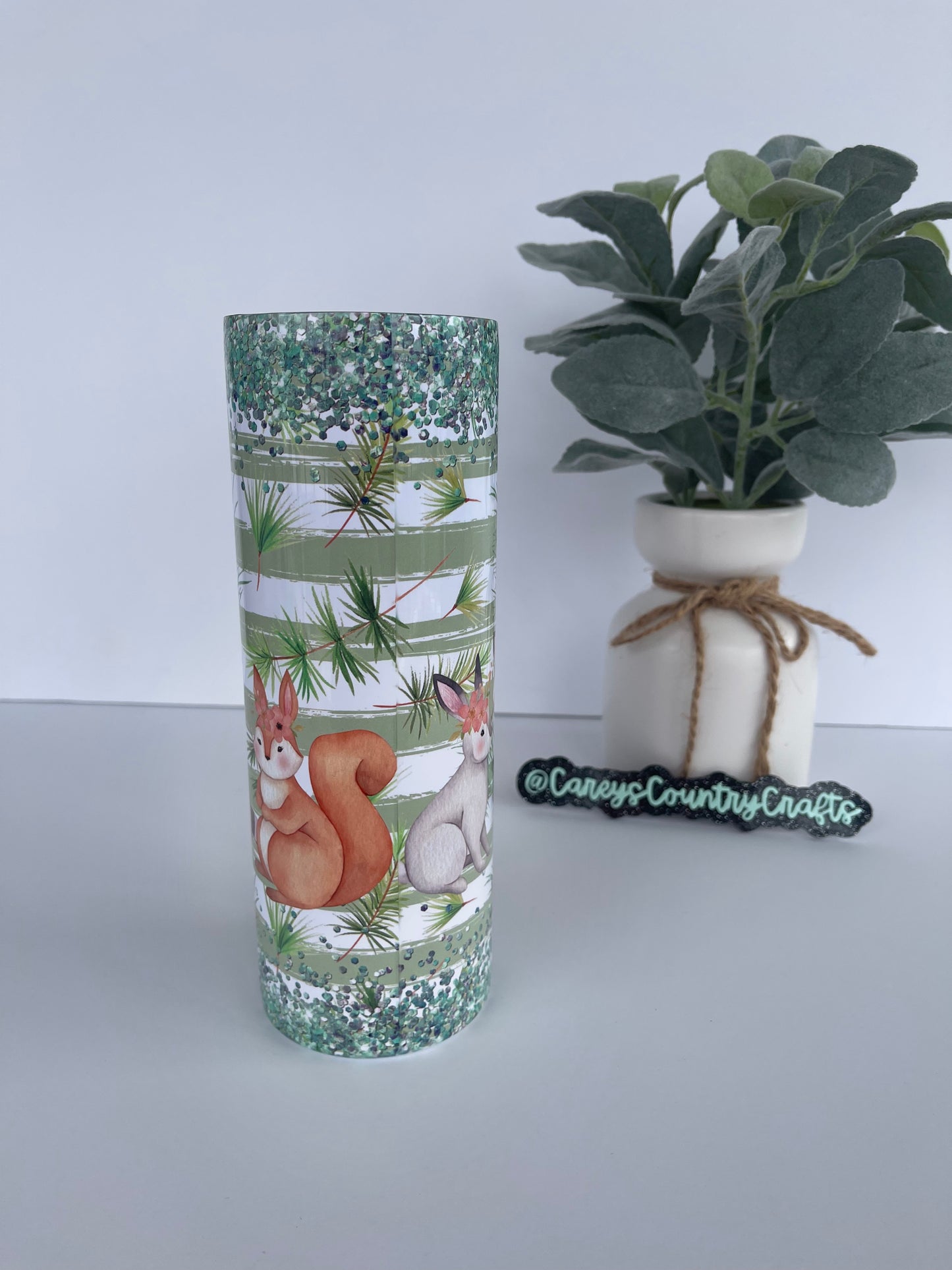 Woodland Animals Tumbler