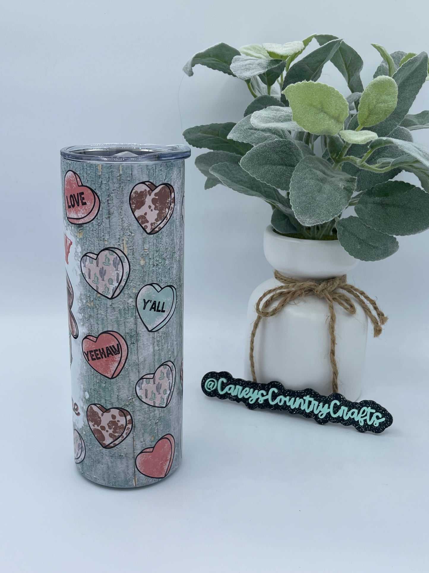 Howdy Valentines Tumbler