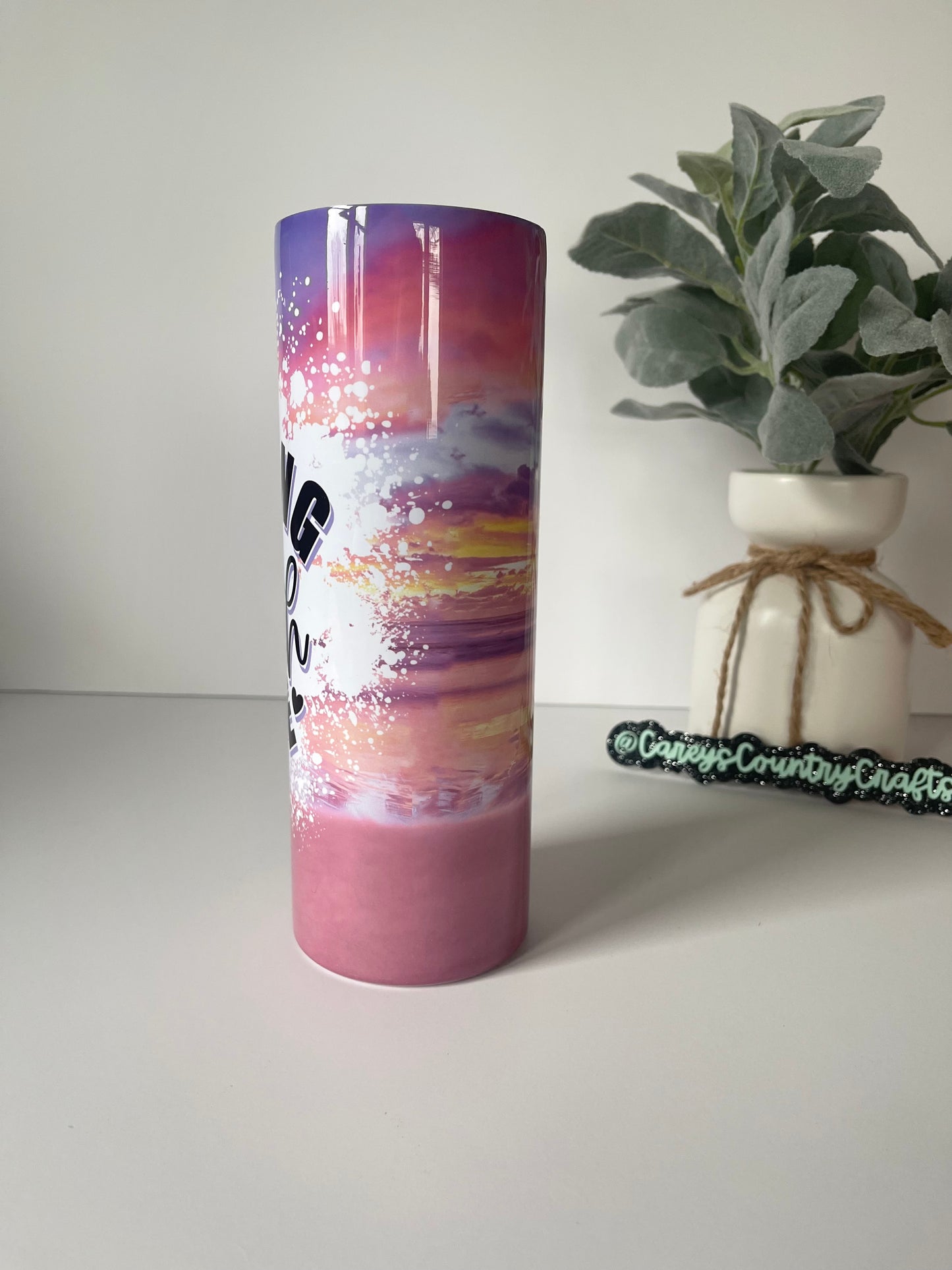 Resting Beach Face Tumbler