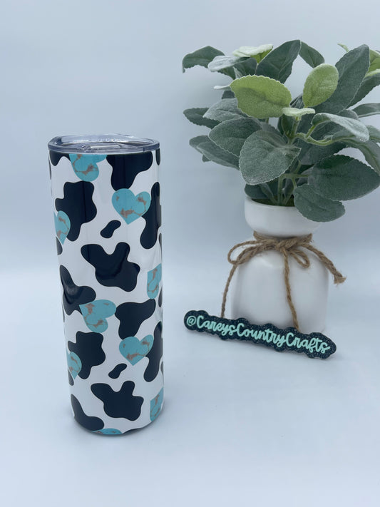 Blue Moo Tumbler