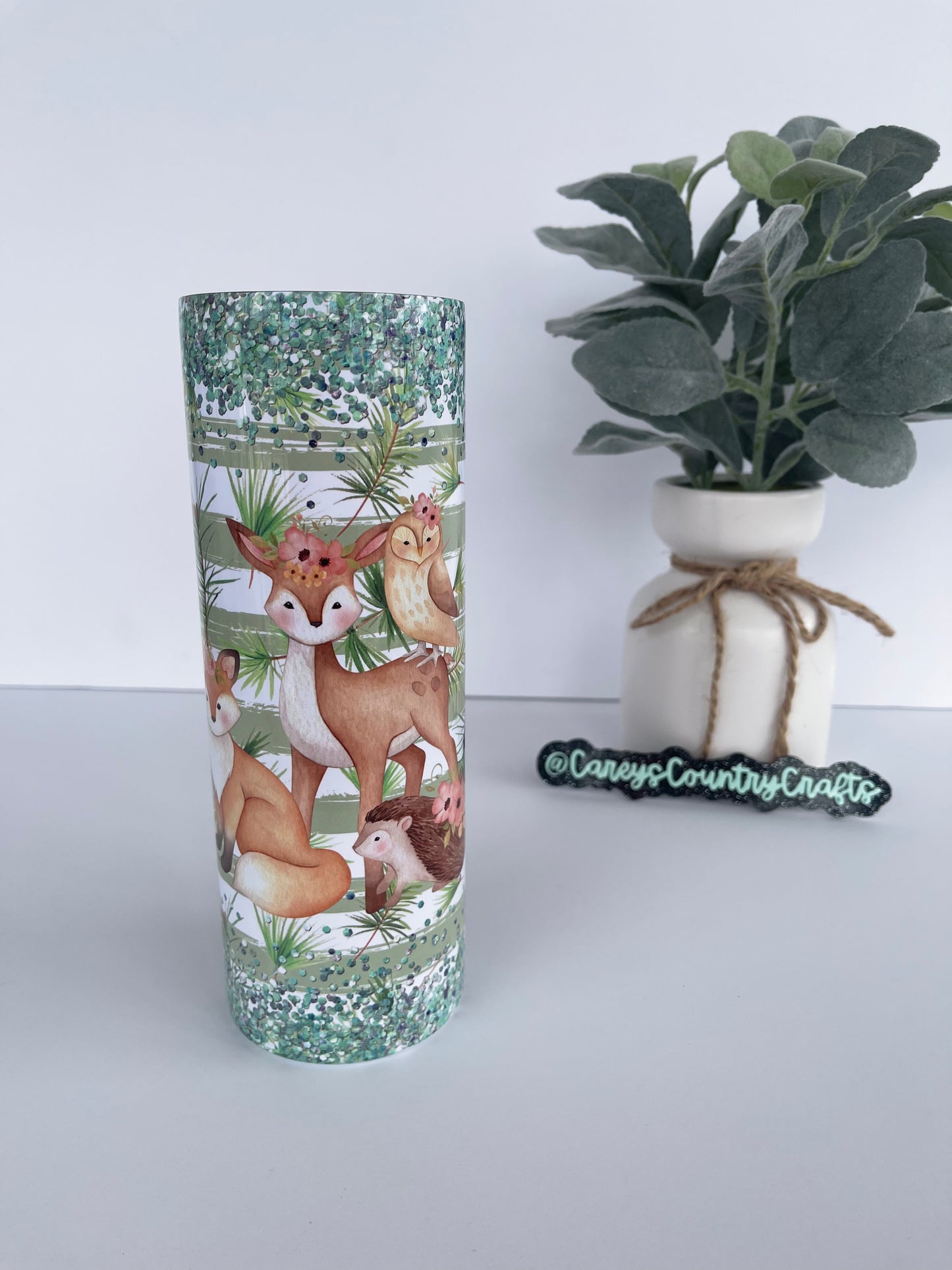 Woodland Animals Tumbler