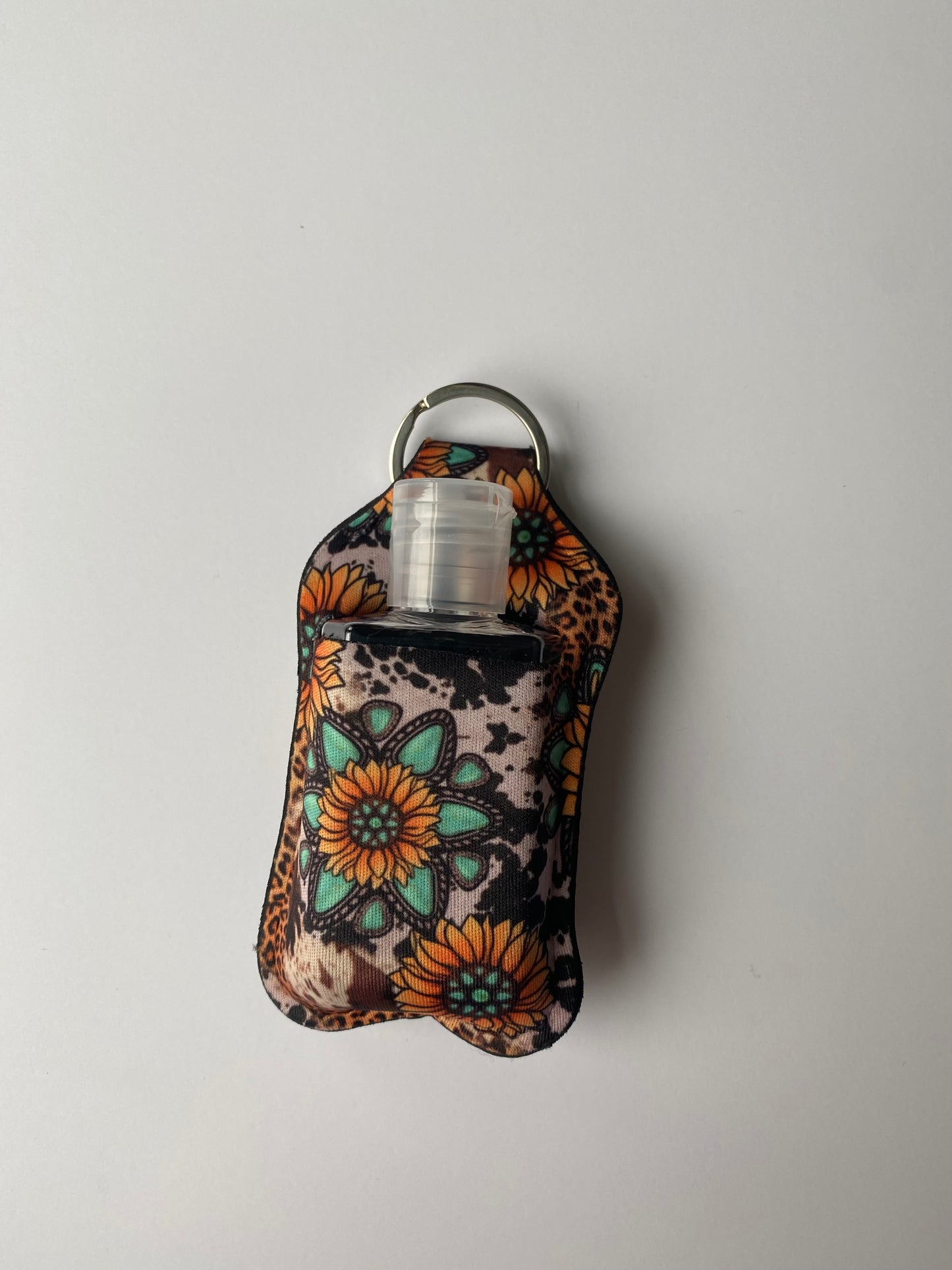 Turquoise Dreams Hand Sanitizer Keychain
