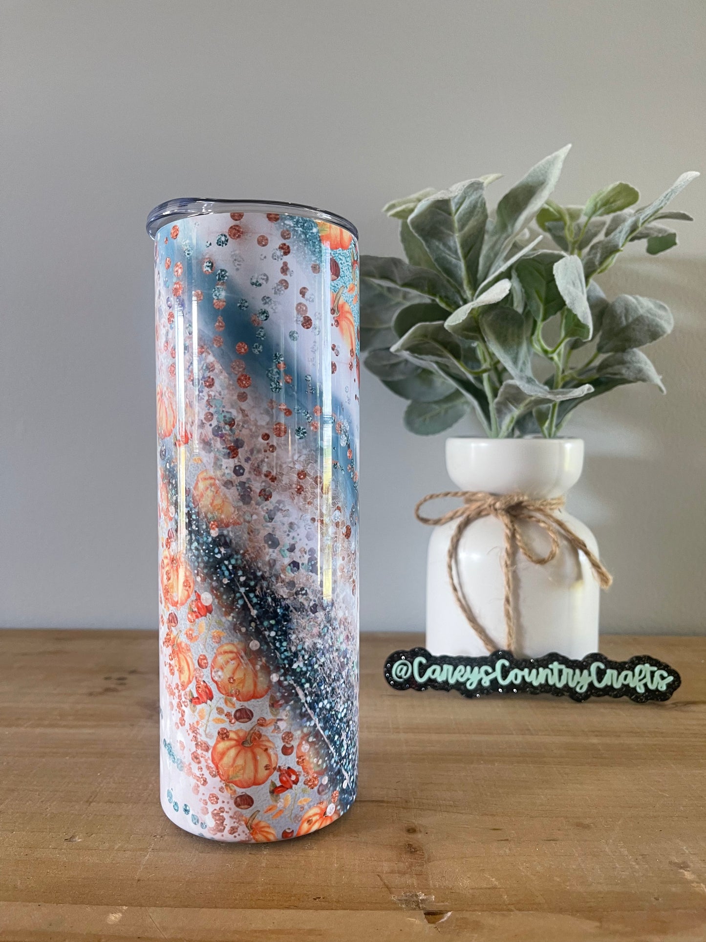 Pumpkin Swirl Tumbler