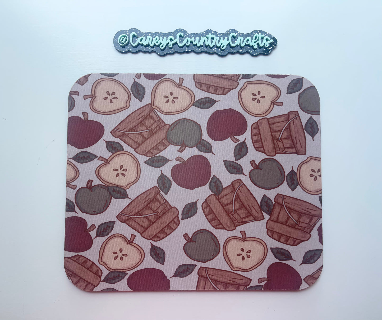 Apple Picking Mouse Pad