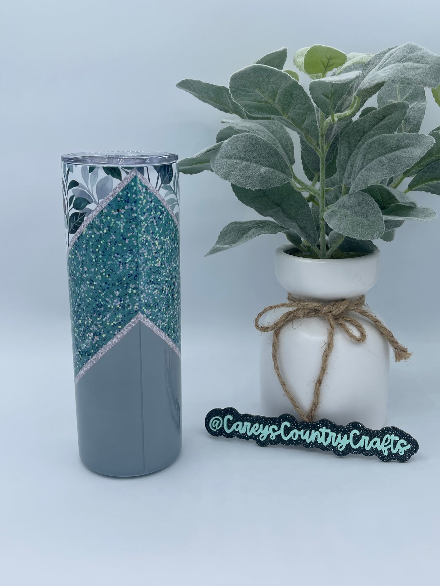 Sparkling Jade Tumbler