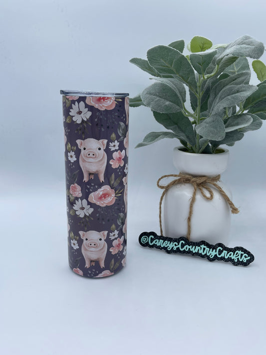 Petunia Pig Tumbler