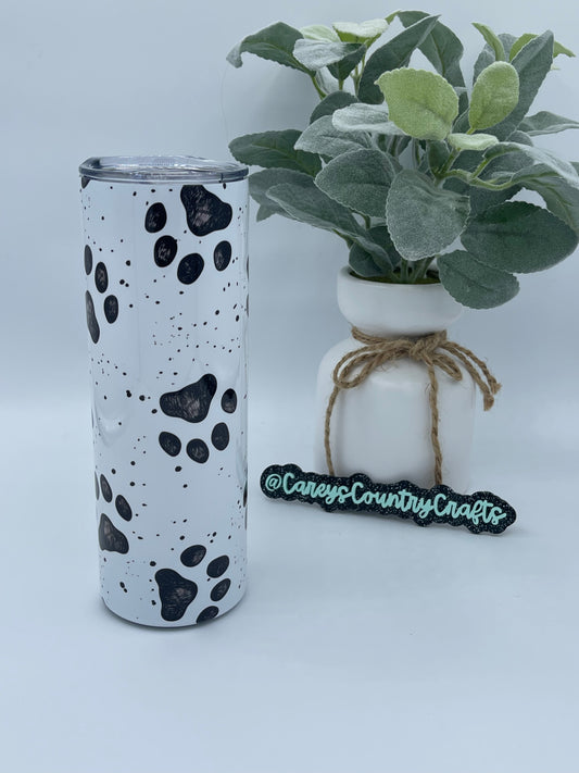 Paw Print Tumbler