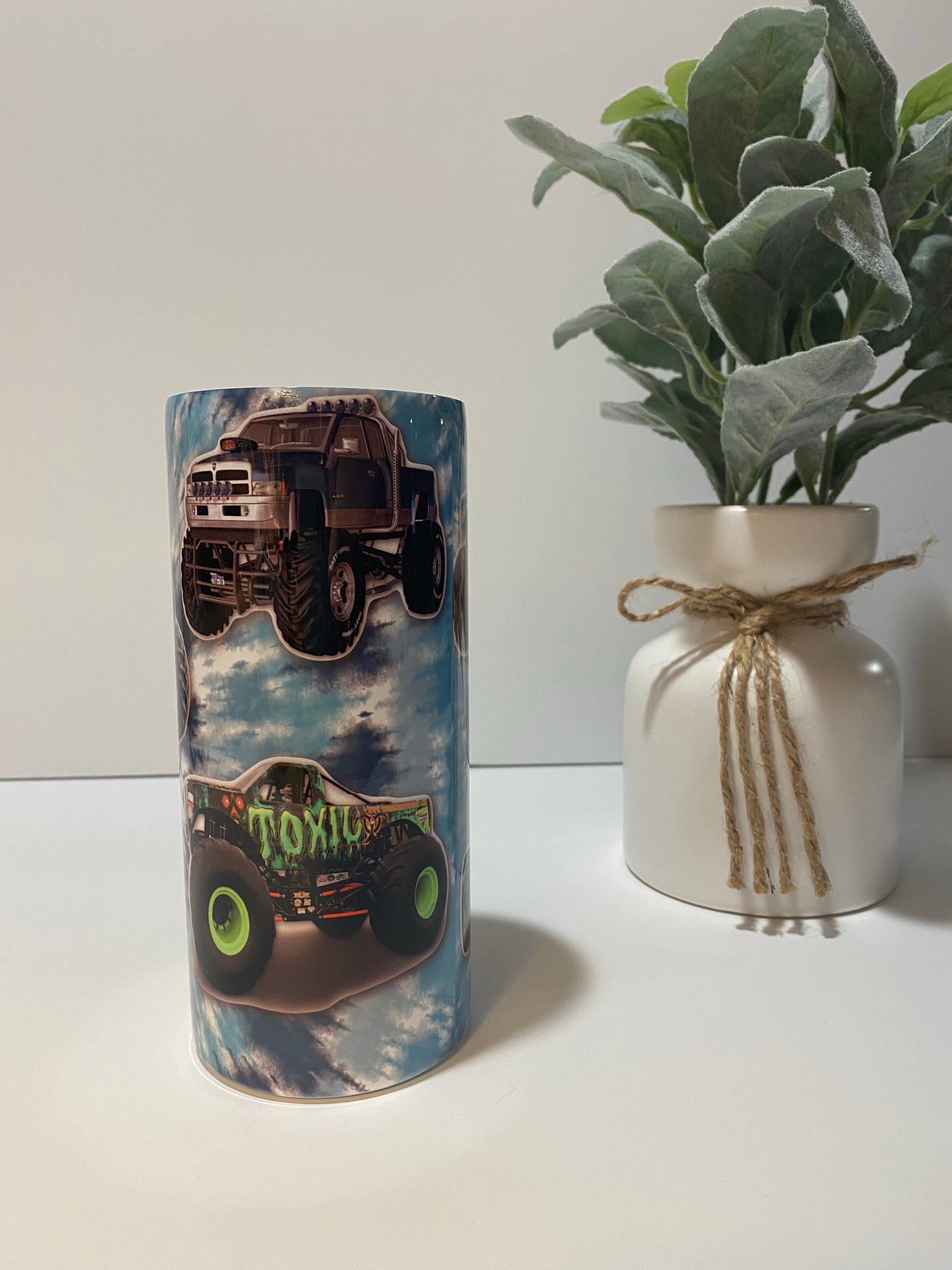 Monster Trucks Tumbler