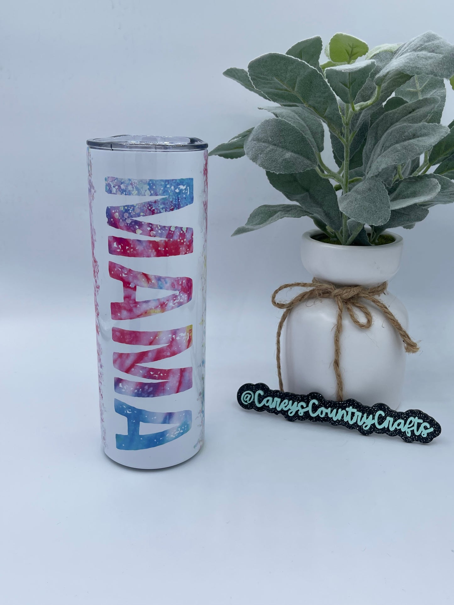 Mama Tie Dye Tumbler