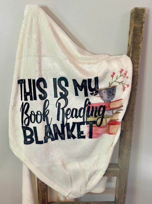 Book Reading Blanket