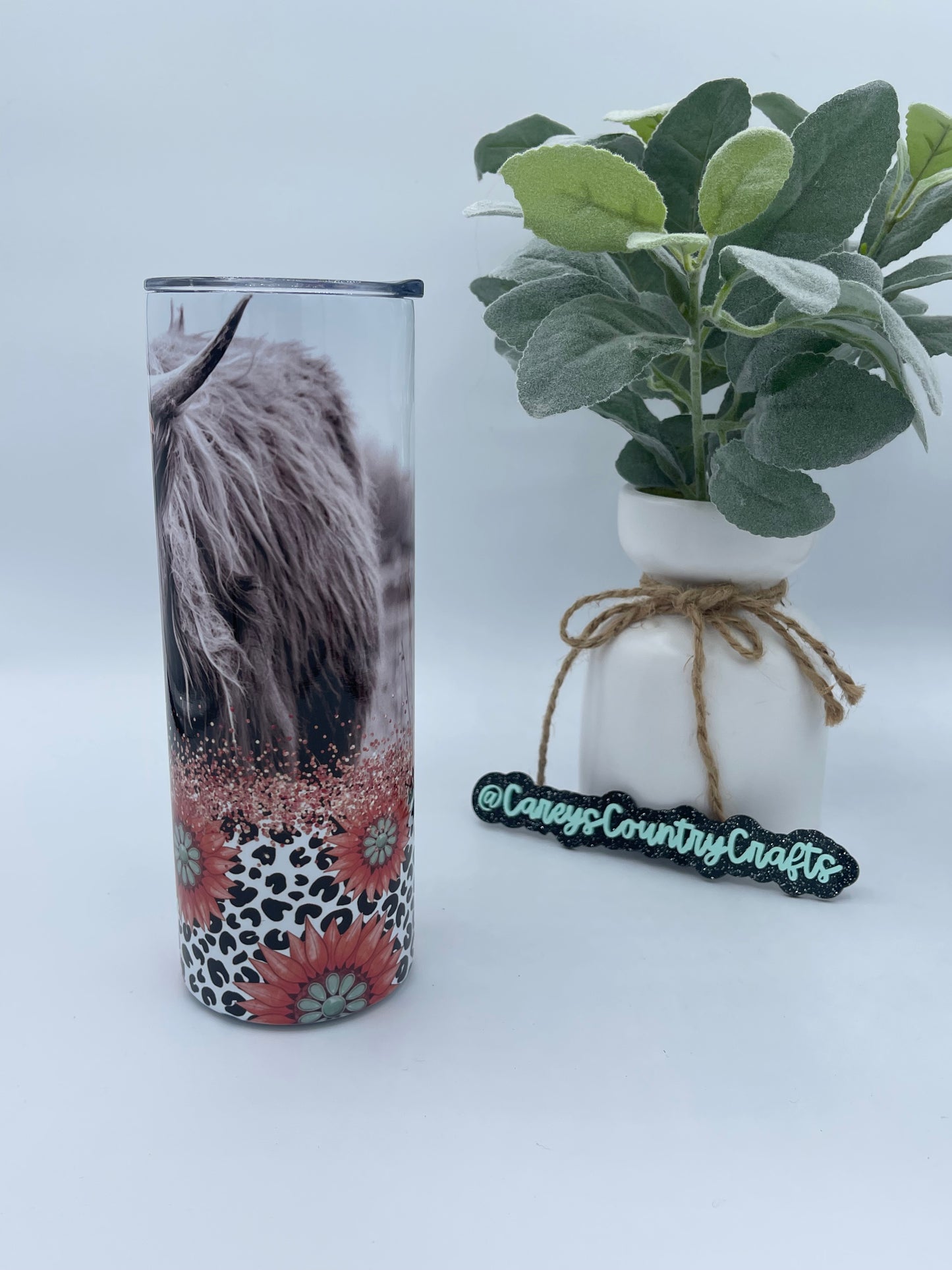 Highland Cow Tag 702 Tumbler