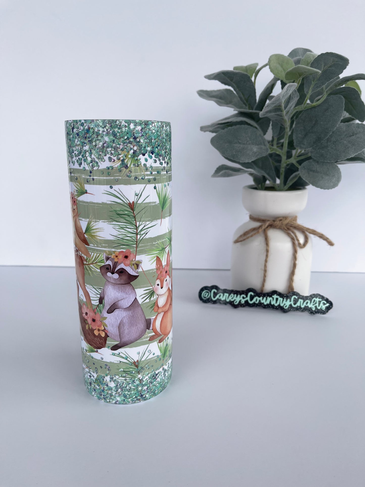 Woodland Animals Tumbler