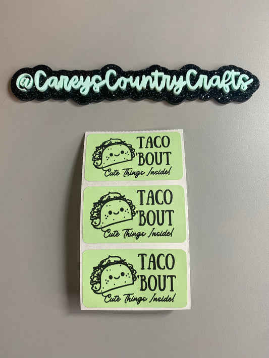 Taco 'Bout Stickers