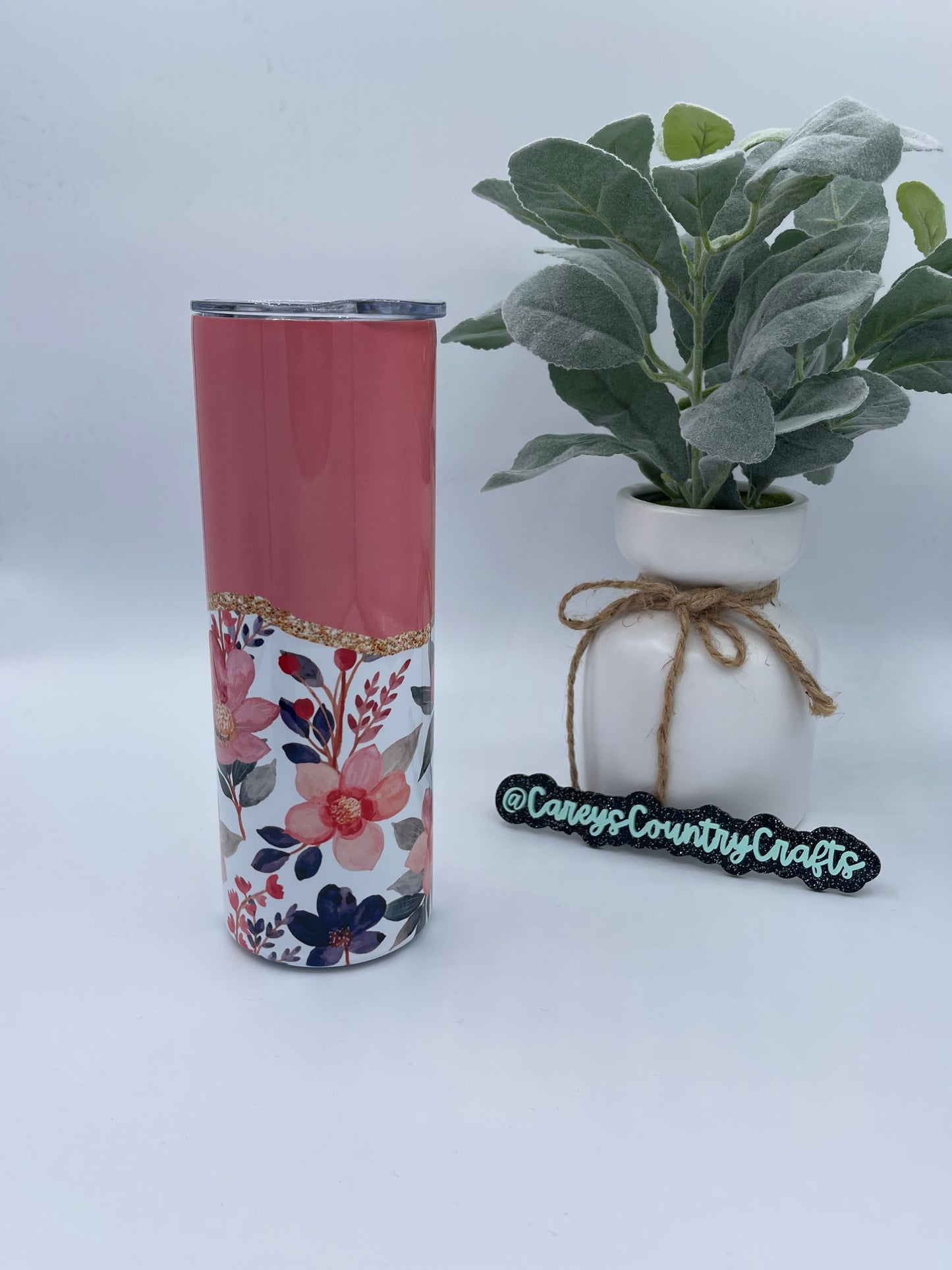 Tropical Floral Tumbler