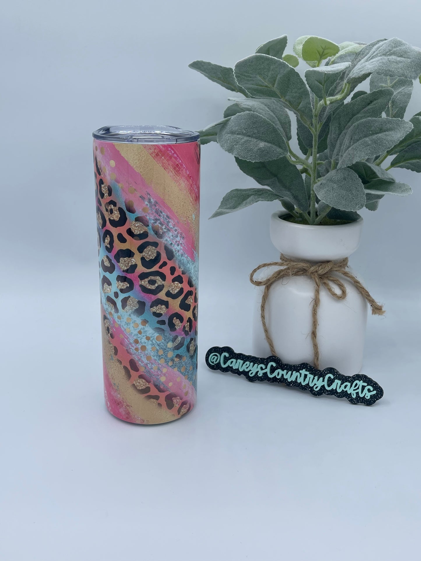 Neon Cheetah Tumbler