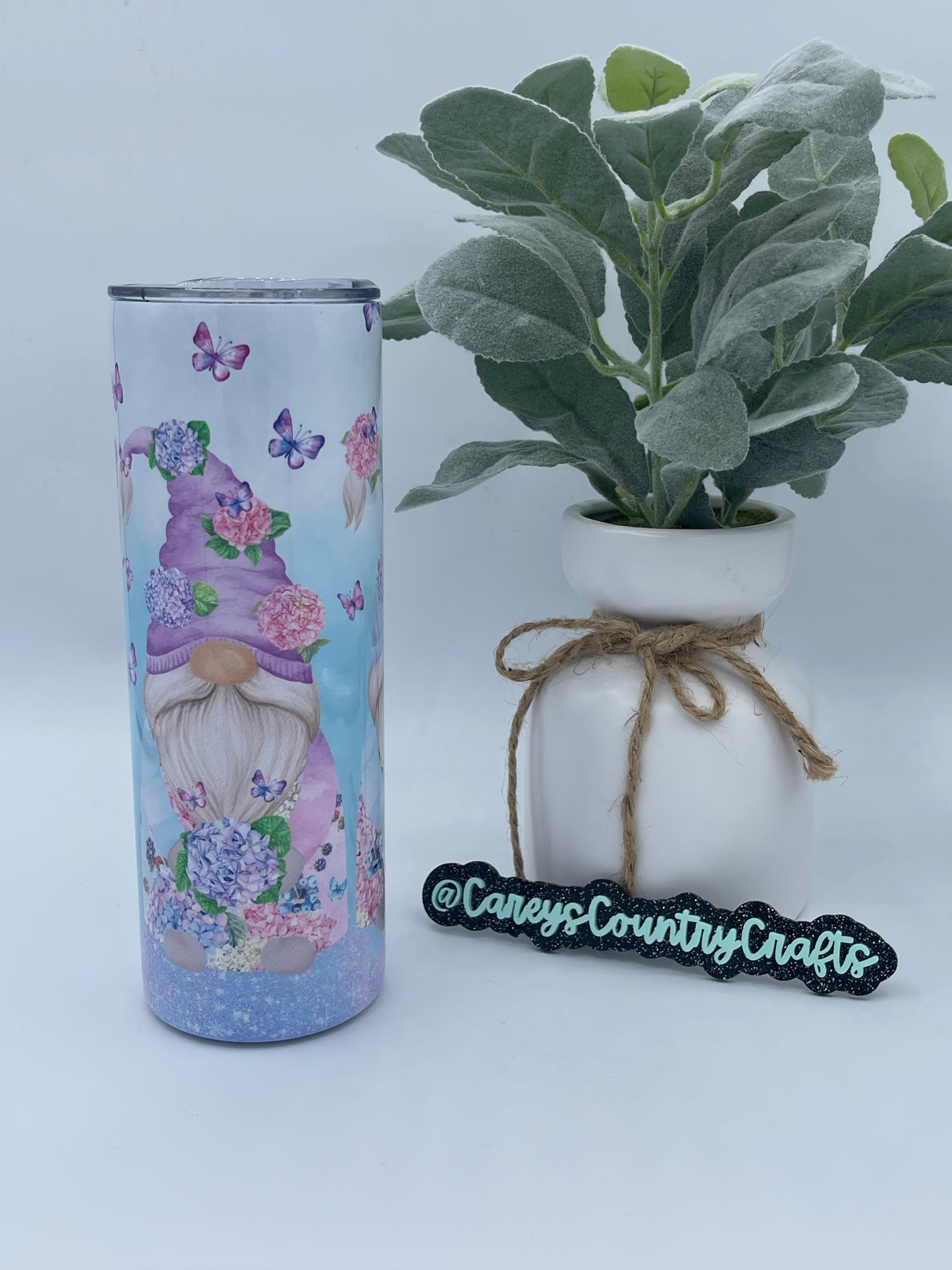 Butterfly Gnomes Tumbler